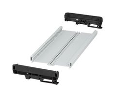 PHOENIX CONTACT 1310991 Plastic Enclosure, DIN Rail, Nylon (Polyamide), 142.3 mm, 253.8 mm, 39.45 mm