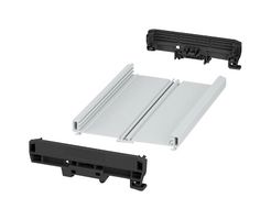 PHOENIX CONTACT 1310989 Plastic Enclosure, DIN Rail, Nylon (Polyamide), 142.3 mm, 183.8 mm, 39.45 mm