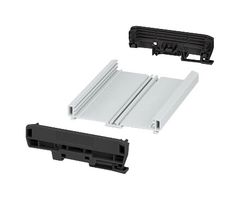 PHOENIX CONTACT 1310946 Plastic Enclosure, DIN Rail, Nylon (Polyamide), 127.8 mm, 153.8 mm, 39.45 mm