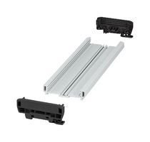 PHOENIX CONTACT 1310935 Plastic Enclosure, DIN Rail, Nylon (Polyamide), 92.3 mm, 253.8 mm, 39.45 mm