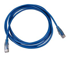 L-COM TRD815BL-10 Ethernet Cable, Cat5e, RJ45 Plug to RJ45 Plug, UTP (Unshielded Twisted Pair), Blue, 3 m, 10 ft