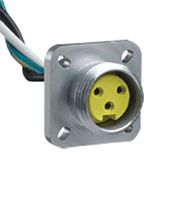 MOLEX 1300130273 Sensor Cable, Mini-Change Receptacle, Free End, 3 Positions, 305 mm, 12 "