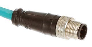 MOLEX 1201080034 Sensor Cable, M12, Micro-Change Plug, Micro-Change Plug, 4 Positions, 30 m, 98.4 ft