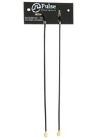 PULSE ELECTRONICS W6102B0100 RF Antenna, 4.9 GHz to 5.925 GHz, PCB, 6 dBi, 50 ohm, Adhesive