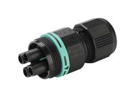 TECHNO THB.387.B4A Circular Connector, Sealed Circular Connector, THB Series, Cable Mount Receptacle, 4 Contacts