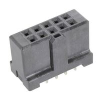 HARTING 09195106824 PCB Receptacle, Board-to-Board, 2.54 mm, 2 Rows, 10 Contacts, Through Hole Mount