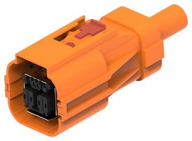 TE CONNECTIVITY 1-2282291-5 Cable Assembly, High Voltage Automotive, Wire to Board Plug to Free End, 2 Ways, 1 Row, 5 m
