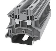 METWAY ELECTRICAL INDUSTRIES DC2.5-11020000018 DIN Rail Mount Terminal Block, 2 Ways, 28 AWG, 12 AWG, 2.5 mm², Screw, 24 A