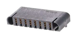 MOLEX 46436-9308 Rectangular Power Connector, R/A, Power, 8 Contacts, Ten60 46436 Series, PCB Mount, Press Fit