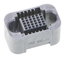 MOLEX 46562-3131 Rectangular Power Connector, 30 Contacts, Ten60 46562 Series, PCB Mount, Press Fit, 2 mm