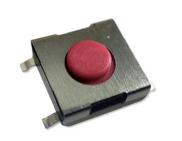 MULTICOMP PRO MPTSZML-61N-V Tactile Switch, SPST-NO, Top Actuated, 2.5mm Height, SMD, Round Button, 160 gf, 50mA at 12VDC