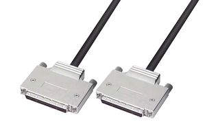 L-COM CAUZ900MM-2M Computer Cable, D Subminiature Plug, Half Pitch, 68 Way, D Subminiature Plug Half Pitch, 68 Way