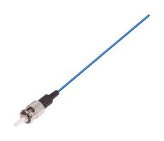 L-COM FPT9OM1-ST-BLU-1 Fibre Optic Cable, Multimode, 1 Fibre, 62.5µm/125µmDia, ST-Free End, 1m