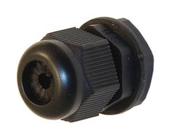 L-COM ASR-PG16 Cable Gland, PG16, 10 mm, 13 mm, Nylon 6.6 (Polyamide 6.6), Black, IP68
