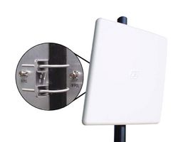 L-COM HG4958-19DP RF Antenna, 4.9 to 5.85GHz, MIMO / WLAN / WiMAX / WISP / WiFi, 19dBi, 50ohm, N Connector