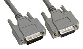 AMPHENOL CABLES ON DEMAND CS-DSDHD26MF0-010 Computer Cable, D Subminiature H/D Plug, 26 Way, D Subminiature H/D Socket, 26 Way, 10 ft, 3.05 m