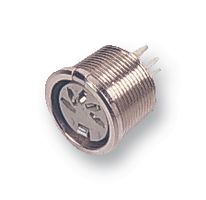 DELTRON COMPONENTS 690-0800 DIN Audio / Video Connector, Screened, 8 Contacts, Jack, PCB Mount, Through Hole Vertical