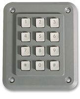 STORM INTERFACE 3K12T101 Keypad, 3000 Series, 3 x 4, Matrix, Polymer, 50 mA, 24 V