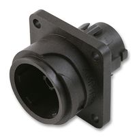 AMPHENOL SINE/TUCHEL C016 10C008 000 1 Circular Connector, Standard Circular Connector, ecomate C16-3 Series, Flange Mount Receptacle