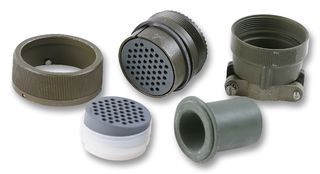 ITT CANNON CA3106E10SL-3SB Circular Connector, CA Series, MIL-DTL-5015 Series, Straight Plug, 3 Contacts, Solder Socket