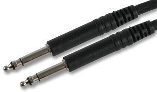 REAN MAC-18O LEAD, BANTAM JACK, BLACK, 18"