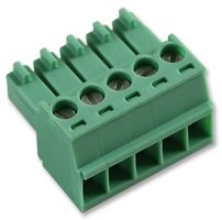 PHOENIX CONTACT 1840395 Pluggable Terminal Block, 3.5 mm, 5 Ways, 28 AWG, 16 AWG, 1.5 mm², Screw