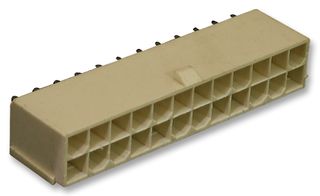 MOLEX 87427-2242 Pin Header, Wire-to-Board, 4.2 mm, 2 Rows, 22 Contacts, Through Hole Straight