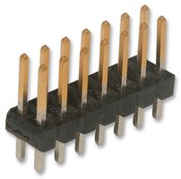 MOLEX 10-89-7142 Pin Header, Board-to-Board, Wire-to-Board, 2.54 mm, 2 Rows, 14 Contacts, Through Hole Straight