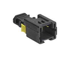 MOLEX 98822-1031 Connector Housing, Black, NSCC 98822 Series, Plug, 3 Ways, 3.33 mm