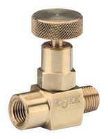 NOSHOK 151-MFS Needle Valve, 1/8" NPT, Male/Female Thread, 6000 psi, 150 Series