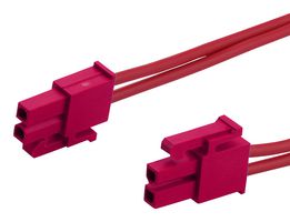MOLEX 226196-1024 Cable Assembly, Mini-Fit Versa Receptacle to Mini-Fit Versa Receptacle, 2 Ways, 4.2 mm, 2 Row