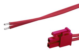 MOLEX 226245-1023 Cable Assembly, Mini-Fit Versa Receptacle to Free End, 2 Ways, 4.2 mm, 2 Row, 300 mm, 11.8 "
