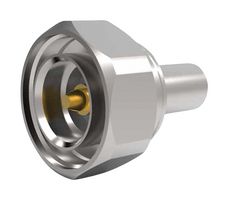 TIMES MICROWAVE EZ-400-716M-X RF / Coaxial Connector, 7/16 Coaxial, Straight Plug, Crimp, 50 ohm, LMR-400, Spring Copper