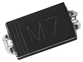 MULTICOMP PRO 1N4007"GS1G/M4 Standard Recovery Diode, 400 V, 1 A, Single, 1.1 V, 2.5 µs, 30 A