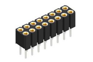 FISCHER ELEKTRONIK BLY 2 16 PCB Receptacle, Board-to-Board, 2 mm, 2 Rows, 16 Contacts, Through Hole Straight, BLY02 Series