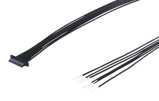 MOLEX 2263921083 Cable Assembly, Zero-Hachi Receptacle to Free End, 8 Ways, 0.8 mm, 1 Row, 300 mm, 11.8 "