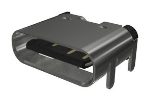 AMPHENOL COMMUNICATIONS SOLUTIONS 10164359-00011LF USB Connector, USB Type C, Receptacle, 6 Ways, Surface Mount, Through Hole Mount, Right Angle