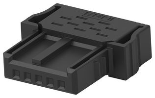 TE CONNECTIVITY - ERNI 504958-E IDC Connector, IDC Receptacle, Female, 1.27 mm, 1 Row, 5 Contacts, Cable Mount