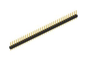 FISCHER ELEKTRONIK SL 1 025 36 G Pin Header, Board-to-Board, Wire-to-Board, 2.54 mm, 1 Rows, 36 Contacts, Through Hole Straight