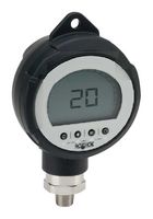 NOSHOK PGE20-70PSIA-2-2-RCP-CC Pressure Gauge, Digital, Absolute, 0 psi to 70 psi, ±2.5% FS, 1/4" NPT Male, Rubber Case