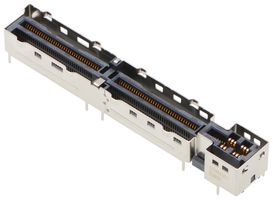MOLEX 223886-3011 Card Edge Connector, Dual Side, PCI Express Gen 5, 1.57 mm, 148 Contacts, Surface Mount, Straight