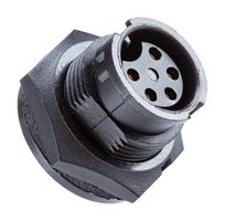 AMPHENOL LTW BDU-08PMFP-LC7001 Circular Connector, Standard Circular Connector, Ceres Series, Panel Mount Plug, 8 Contacts