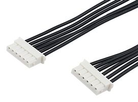 MOLEX 226207-1062 Cable Assembly, Mini-SPOX Receptacle to Mini-SPOX Receptacle, 6 Ways, 2.5 mm, 1 Row, 150 mm