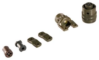 AMPHENOL INDUSTRIAL PT06E-8-4S(SR) Circular Connector, PT Series, MIL-DTL-26482 Series I, Straight Plug, 4 Contacts, Solder Socket