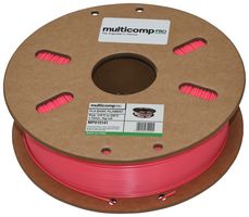 MULTICOMP PRO MP015141 3D Printer Filament, 1.75mm, Pink, PLA (Polylactide), 210°C to 230°C