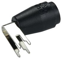 CAL TEST ELECTRONICS CT3151-0 Banana Test Connector, Jack, Panel Mount, 25 A, 1 kV, Nickel Plated Contacts, Black