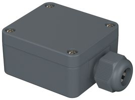 BOPLA 38101100.MT1 Plastic Enclosure, Cable Gland, Industrial, Polyamide (PA 6), Glass Fibre Reinforced, 34 mm, 64 mm
