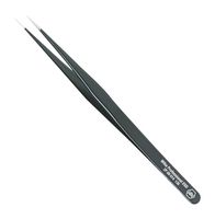 WIHA 32326 Tweezers, Precision/ESD Safe, Style SS, Straight/Pointed Tip, 135mm OAL, ZP 09 0 14 Series