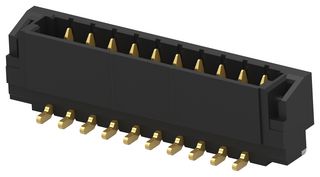 TE CONNECTIVITY 1-2483180-0 Pin Header, Wire-to-Board, 0.8 mm, 1 Rows, 10 Contacts, Surface Mount Straight