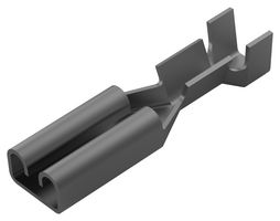 TE CONNECTIVITY 5-160321-2 Quick Disconnect Terminal, FASTON 110 Series, Female Quick Disconnect, 2.8mm x 0.81mm